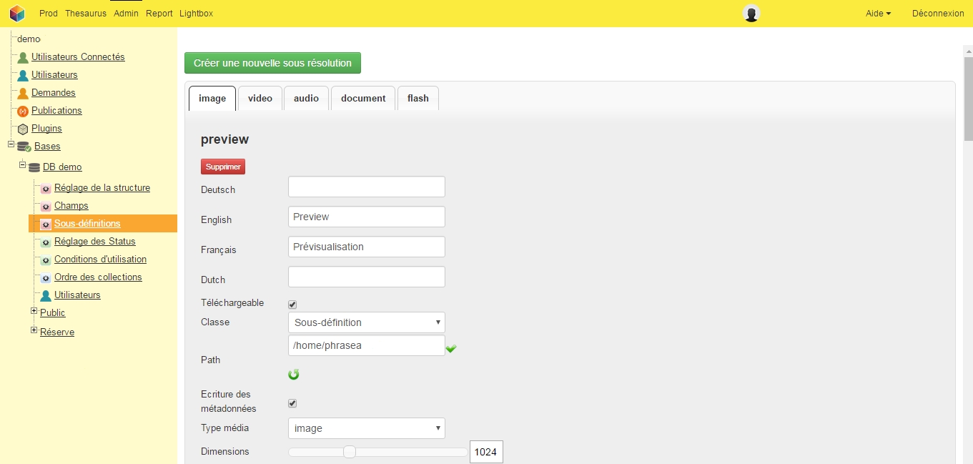 Admin1 Administration